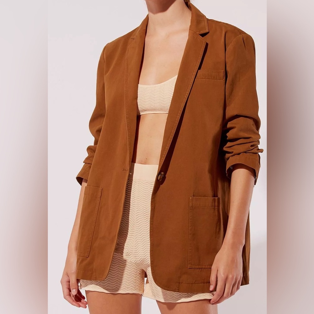 Solid & Striped The Beach Blazer Camel XS